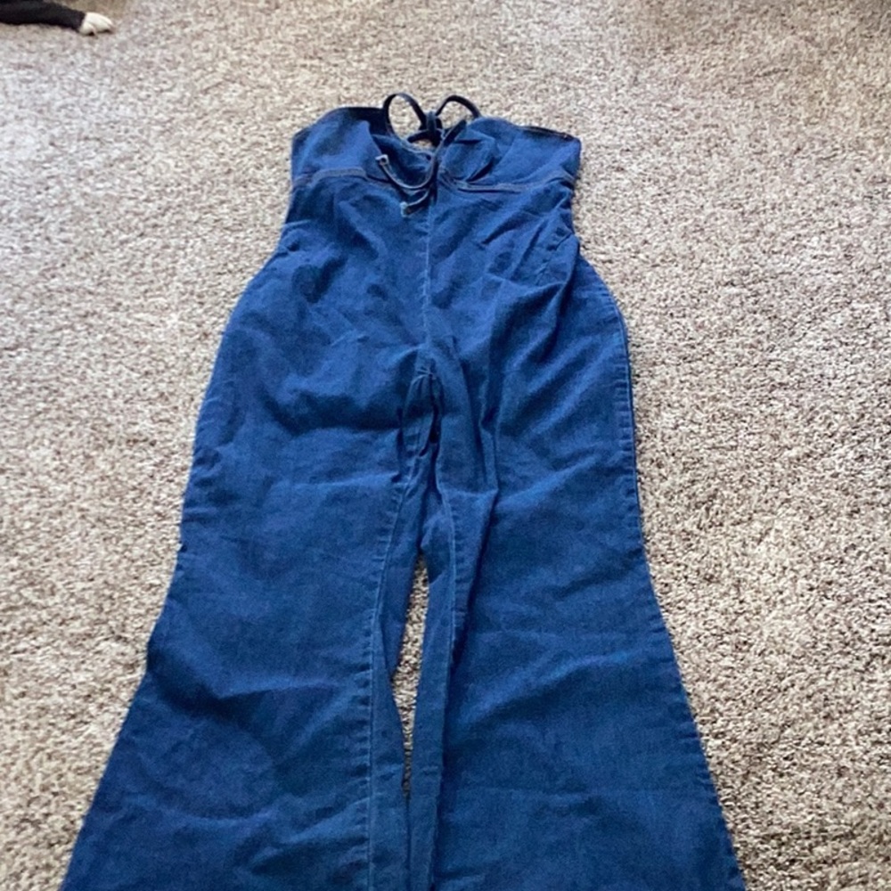 Blue Denim Jumpsuit
